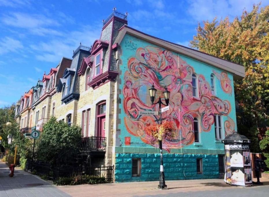 Willa Heart Of Mtr For Memorable Experience 7Minmetro 2 Backyard Fully Equipped Montreal Zewnętrze zdjęcie