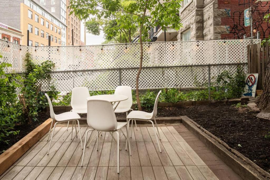 Willa Heart Of Mtr For Memorable Experience 7Minmetro 2 Backyard Fully Equipped Montreal Zewnętrze zdjęcie